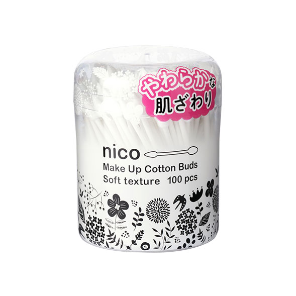 nicosoftメイク綿棒100本