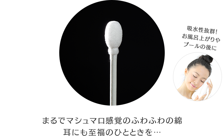 プレミアム・ソフト綿棒80本 | はじめての方へ | ノベルティ、販促品は